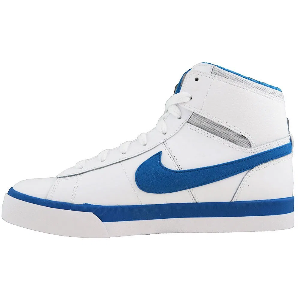 Детские кроссовки для мальчиков высокие NIKE Match Supreme Hi, Black — фото 2