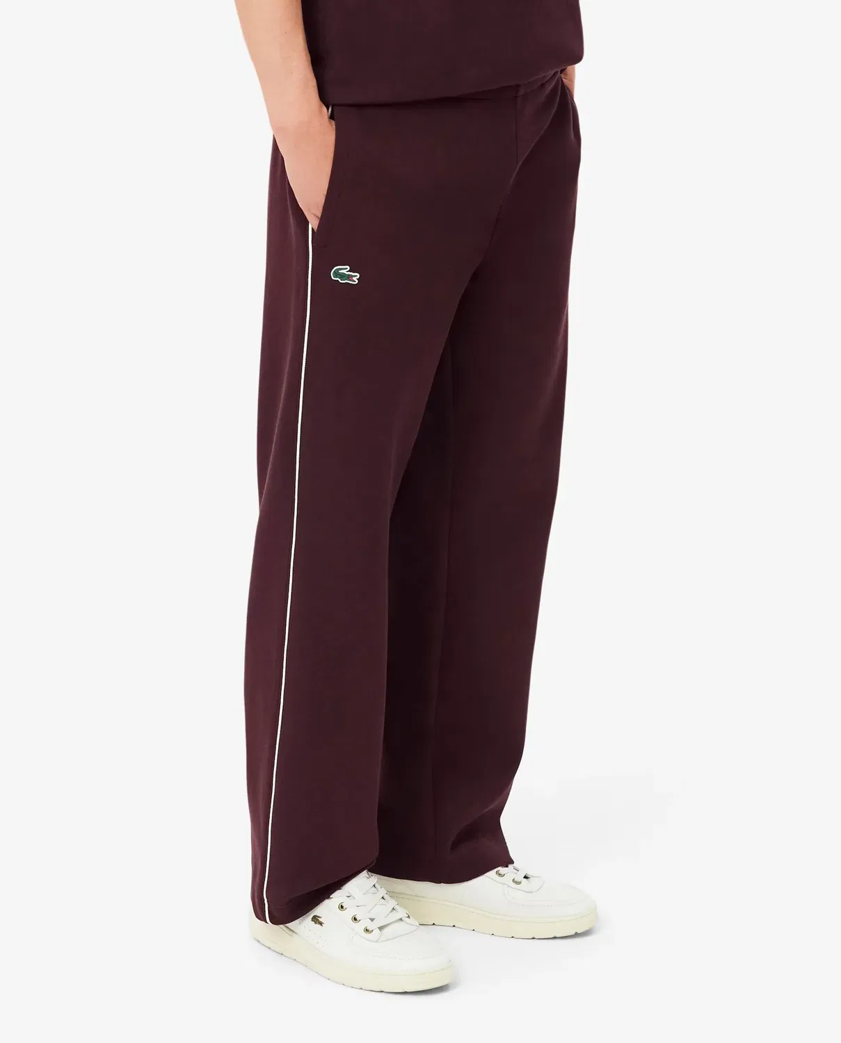 Спортивные брюки-джоггеры Lacoste Marrón, мужские, хлопок/полиэстер — фото 3