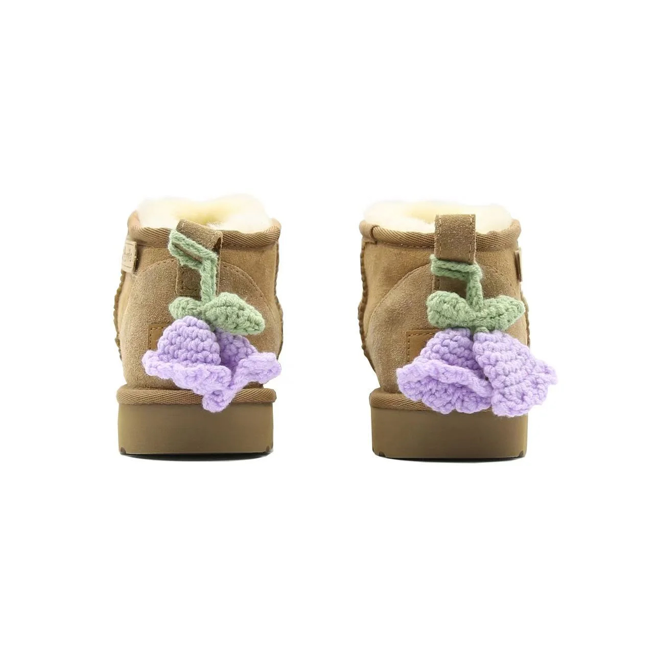 Ботинки UGG Butterfly Love Violet, коричневый — фото 3