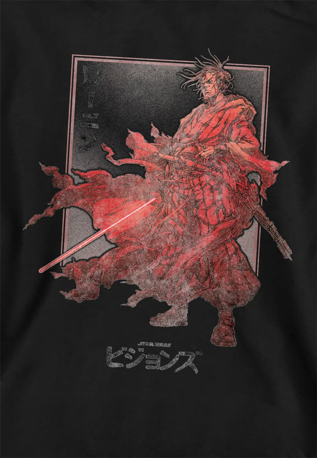 Детский худи Star Wars Visions Ronin Disney, Black — фото 2