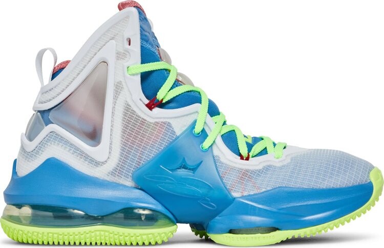 

Кроссовки Nike LeBron 19 GS 'Tropical', синий