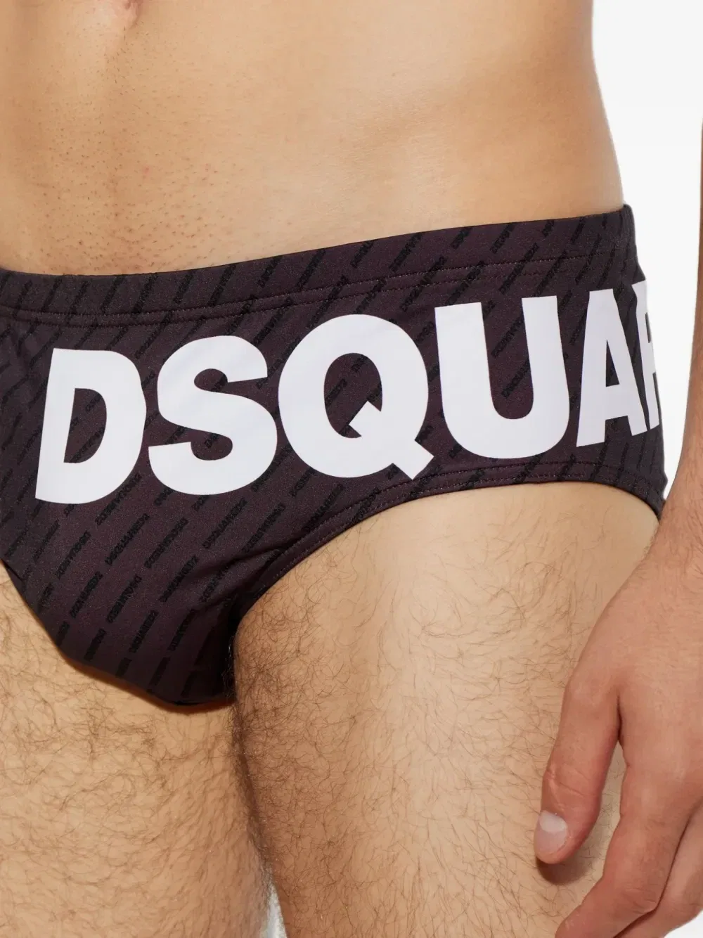 Плавки-брифы с монограммой DSQUARED2, красный — фото 2