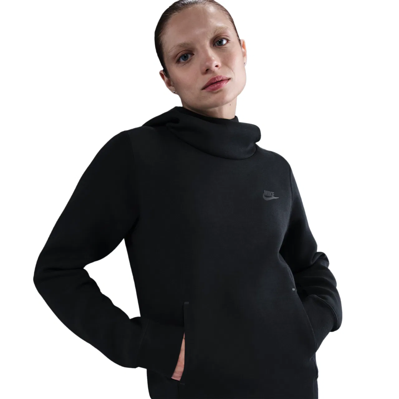 Женское худи NSW Tech Fleece Nike, черный