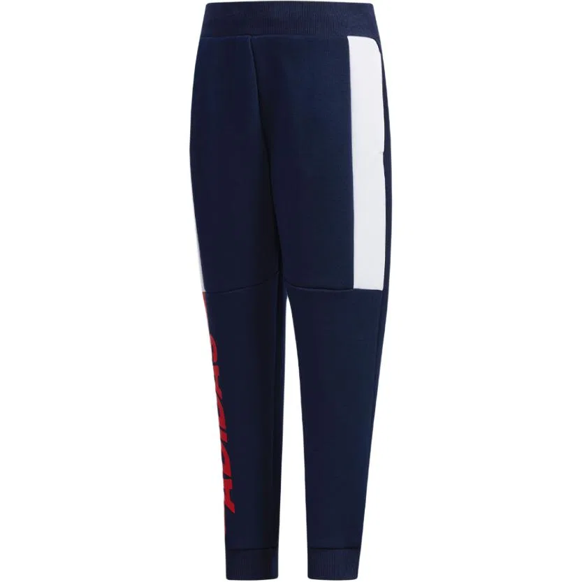 Детские трикотажные спортивные штаны с длинным рукавом Adidas, Navy