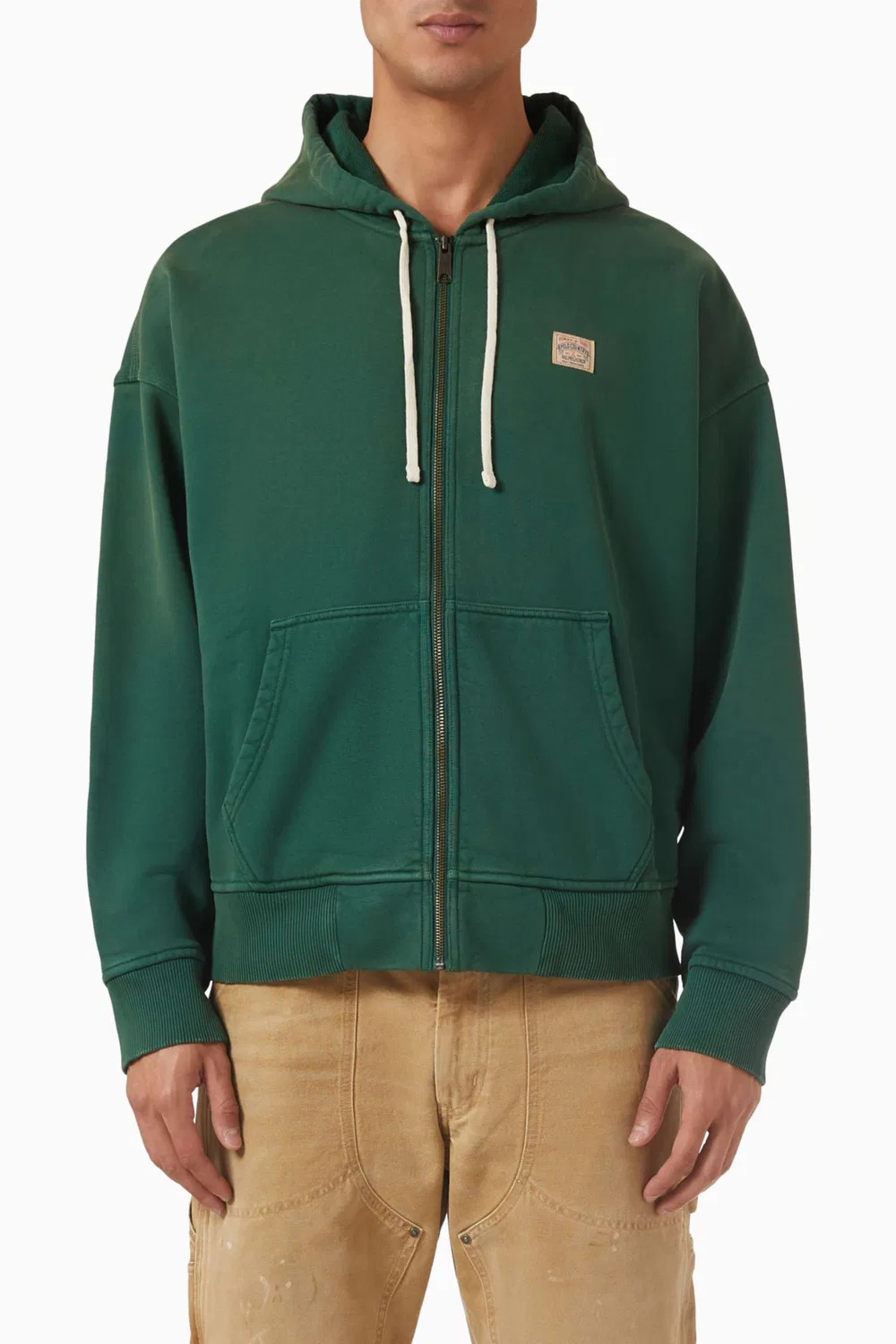 Худи хлопковое Logo Label Polo Ralph Lauren