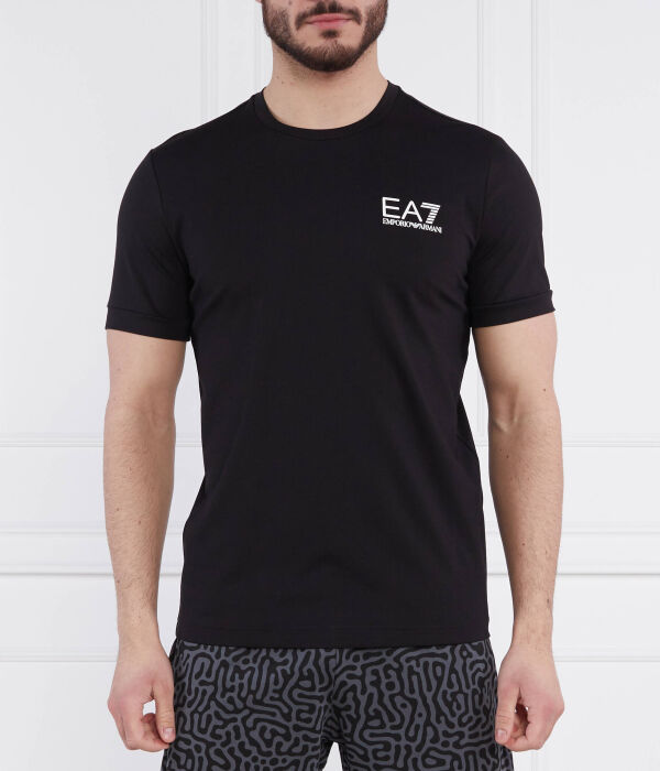 

Футболка Ea7 Regular Fit с коротким рукавом, черный