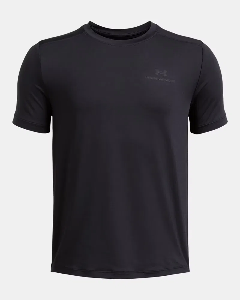Футболка с коротким рукавом для мальчиков быстросохнущая UA Vanish UnderArmour, Black