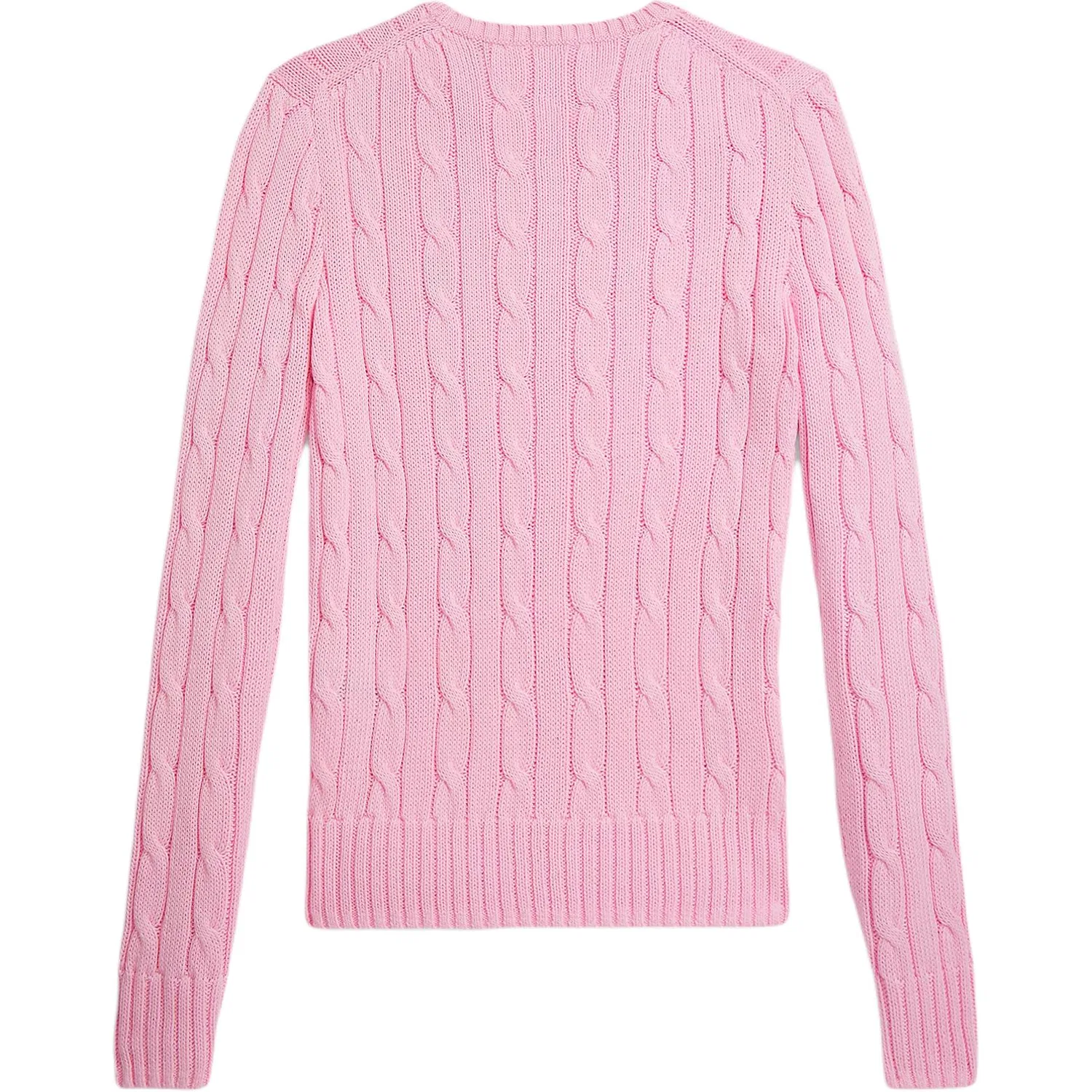 Женский трикотажный джемпер облегающего кроя Caramel Pink Polo Ralph Lauren, Caramel Pink — фото 3