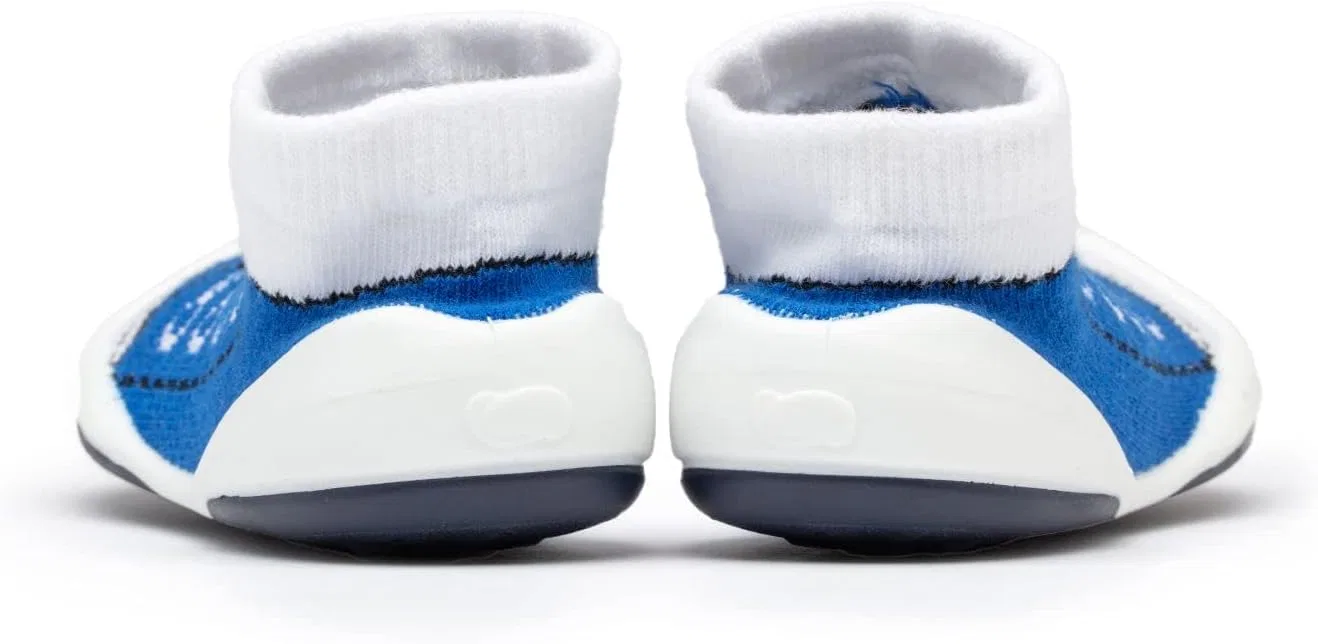 Детские дышащие кроссовки с хлопковыми носками Komuello, Sneakers Blue — фото 4