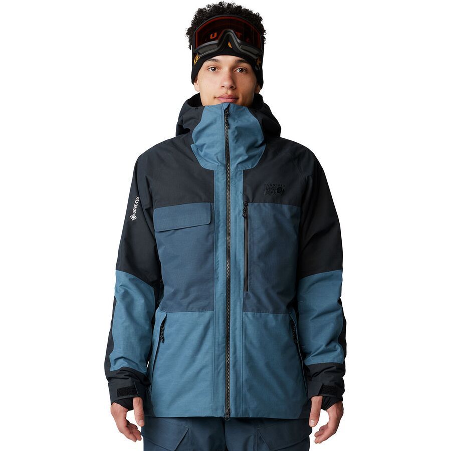 

Куртка Mountain Hardwear Cloud Bank GORE-TEX Mountain Hardwear, Asiatic Blue/Montauk Blue/Black