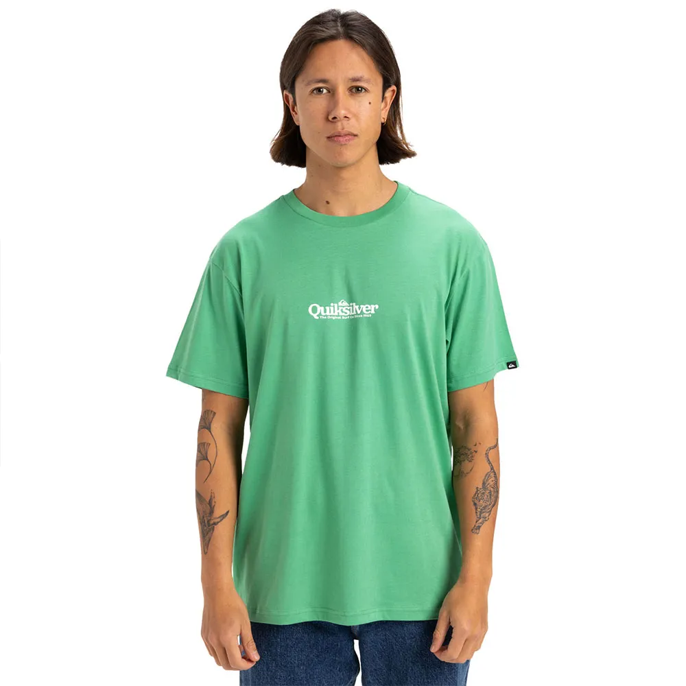 

Футболка с коротким рукавом Quiksilver Fineline, зеленый