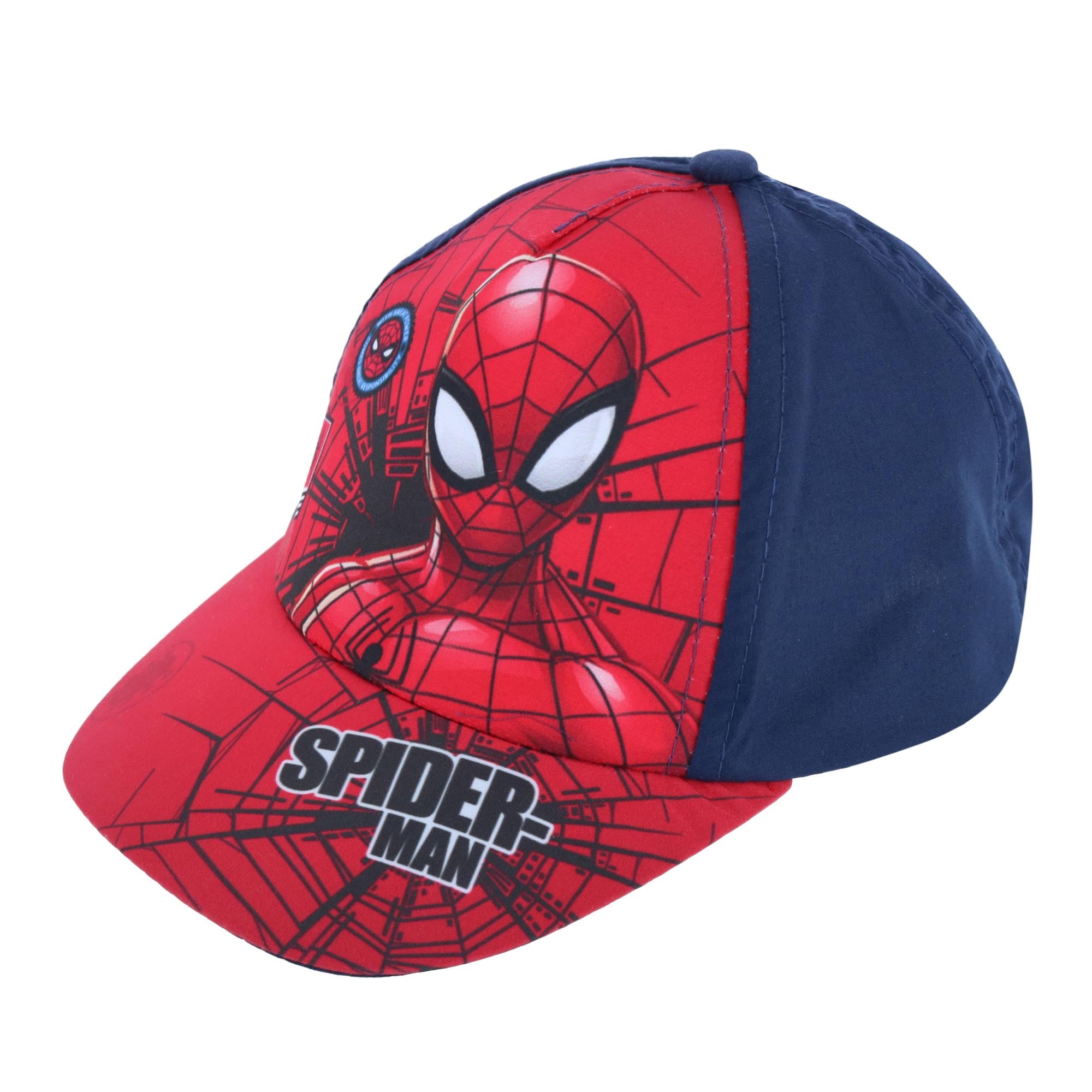 

Кепка для мальчика Spiderman Come Great Responsibility Textiel Trade, темно-синий