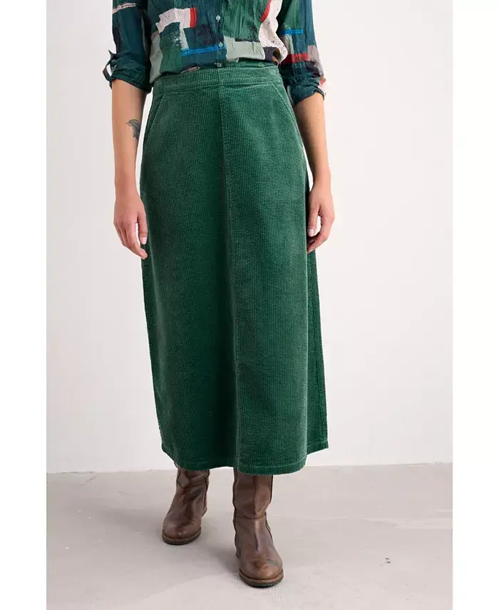 

Женская юбка Window Wren Seasalt Cornwall, зеленый