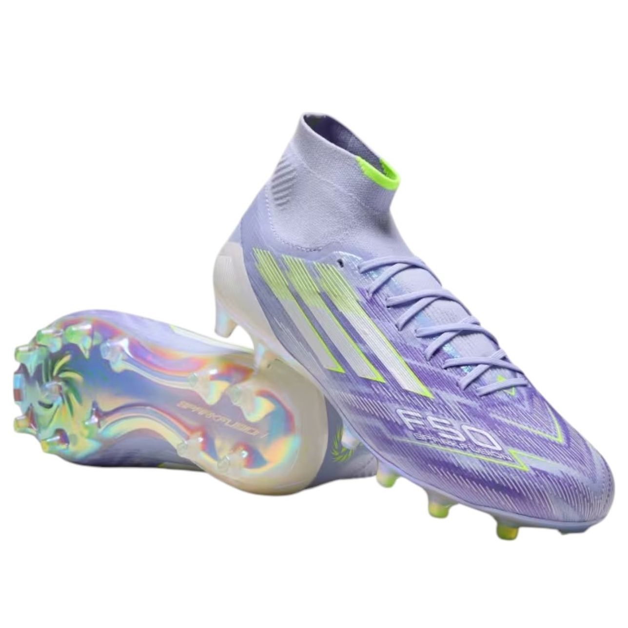 Кроссовки (WMNS) adidas F50 Sparkfusion Elite Mid Firm Ground Artificial Grass Cleats 'Violet Tone' — фото 3
