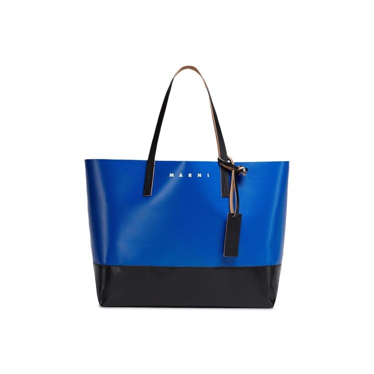 

Сумка-тоут Marni Tribeca Shopping Bag, синий