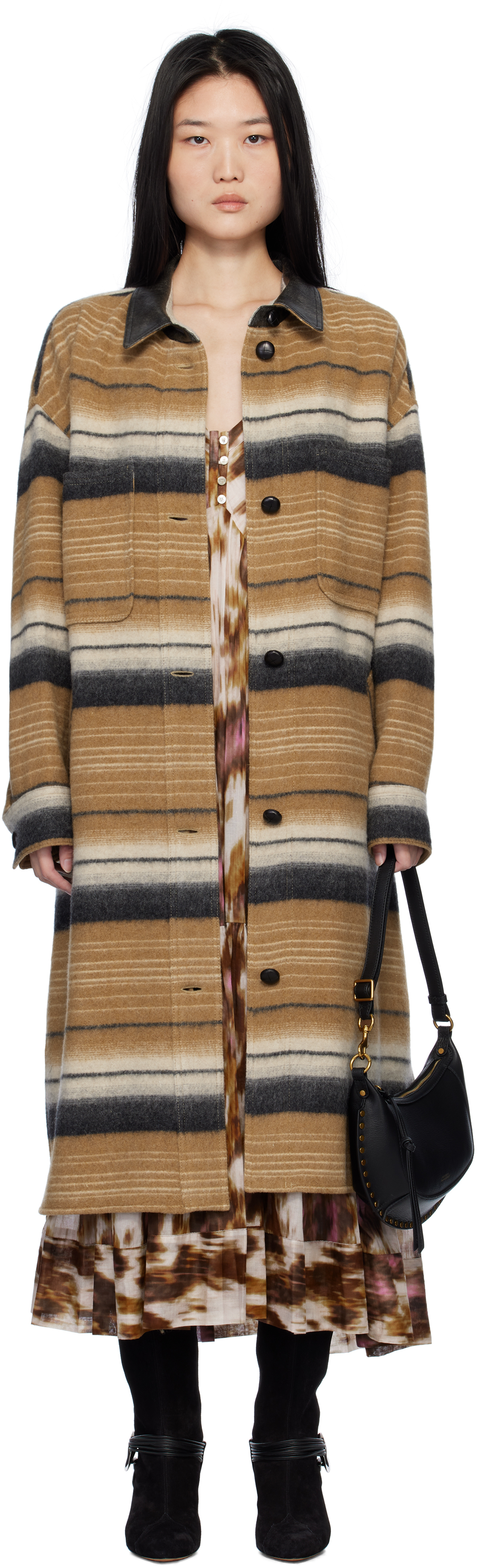 

Коричневое пальто Джила Isabel Marant Etoile