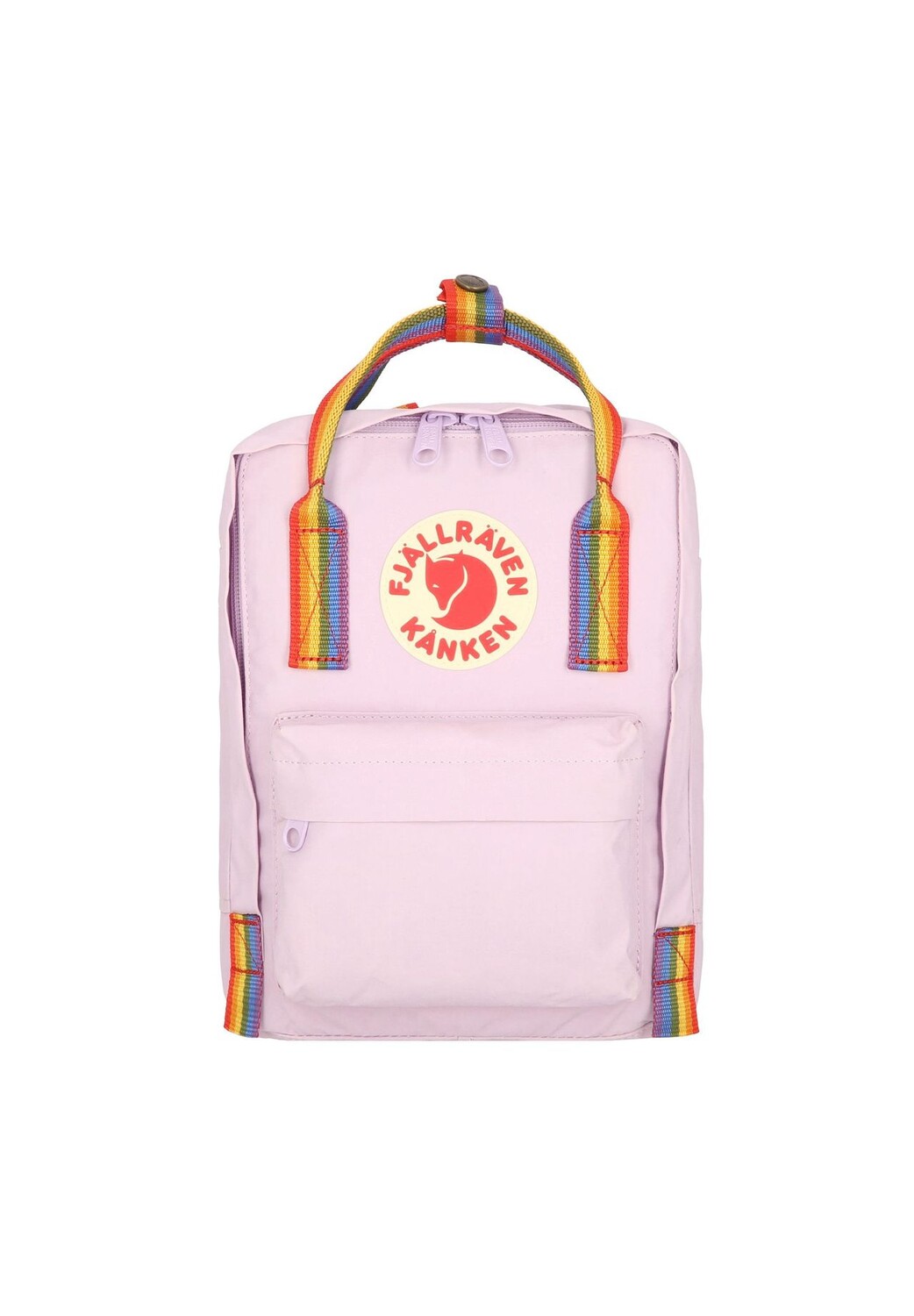 

Рюкзак Kanken Rainbow Mini City 28 см FJÄLLRÄVEN, цвет Pastel Lavender Rainbow