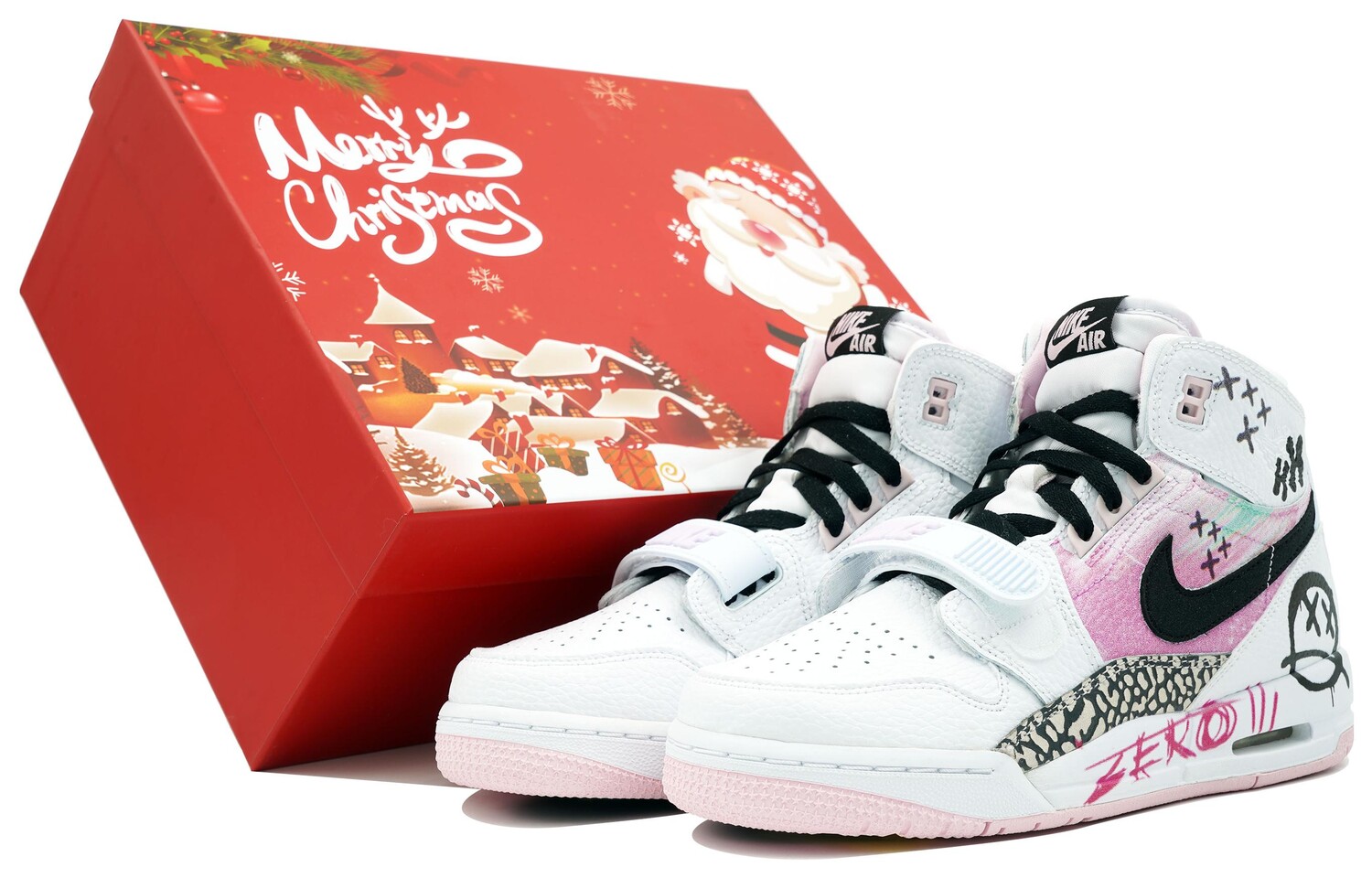 

Кроссовки JORDAN Legacy 312 Vintage Basketball Shoes Women's High-Top White