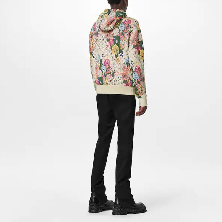 Новые квартальные продукты LV Sweatshirt Men Pink Louis Vuitton, розовый — фото 3