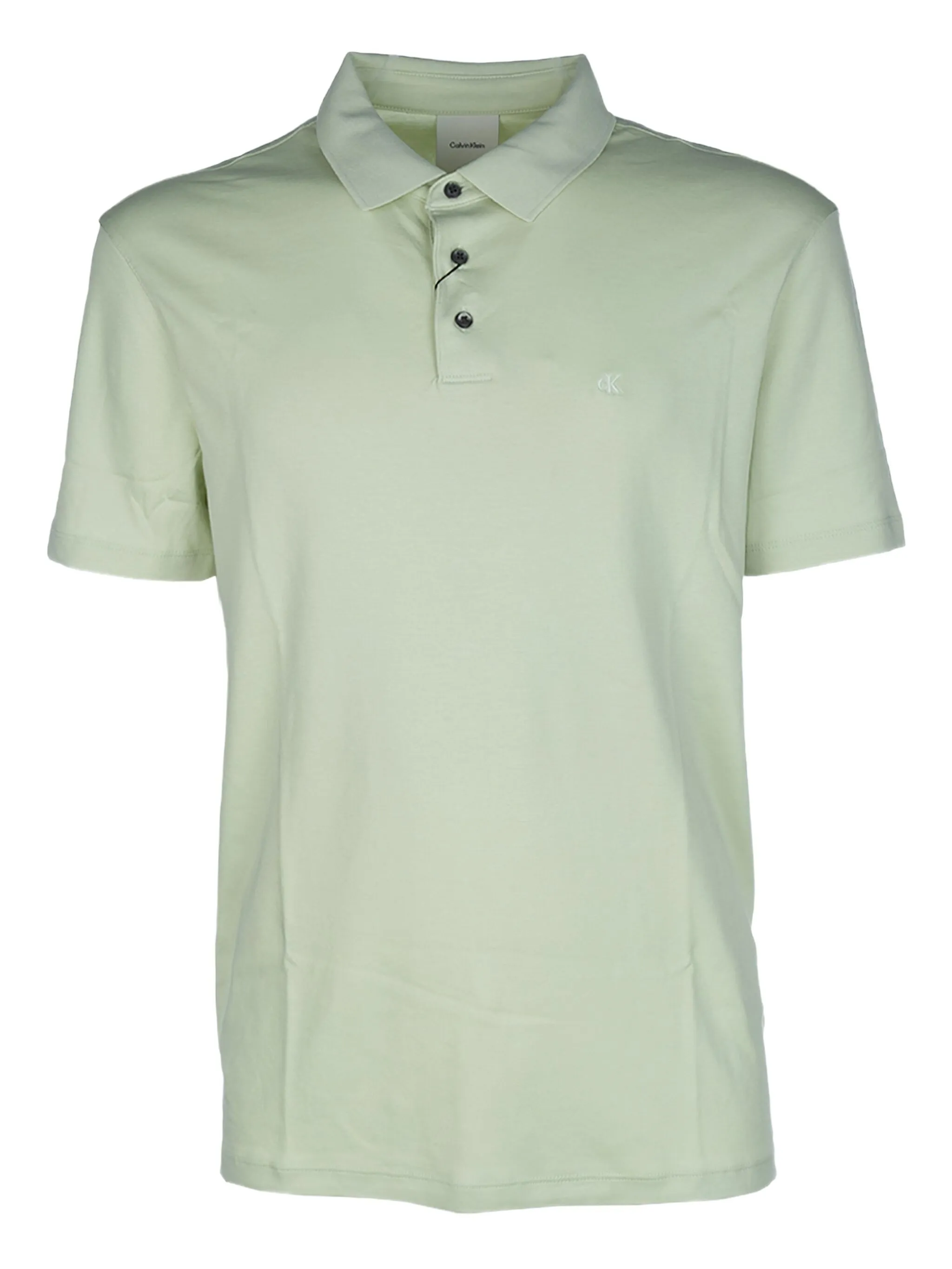 

Рубашка поло на пуговицах Calvin Klein, зеленый