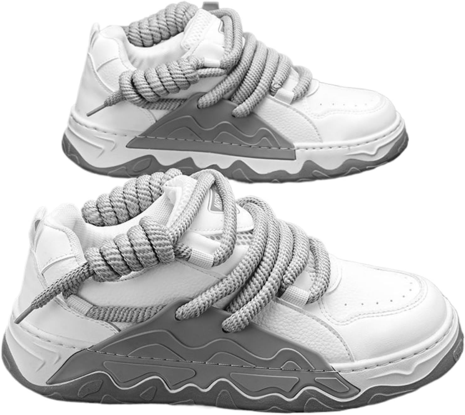 

Мужские массивные кроссовки Azttoztto - повседневная обувь на платформе с эффектом увеличения роста, модная спортивная обувь для ежедневного уличного стиля, серый