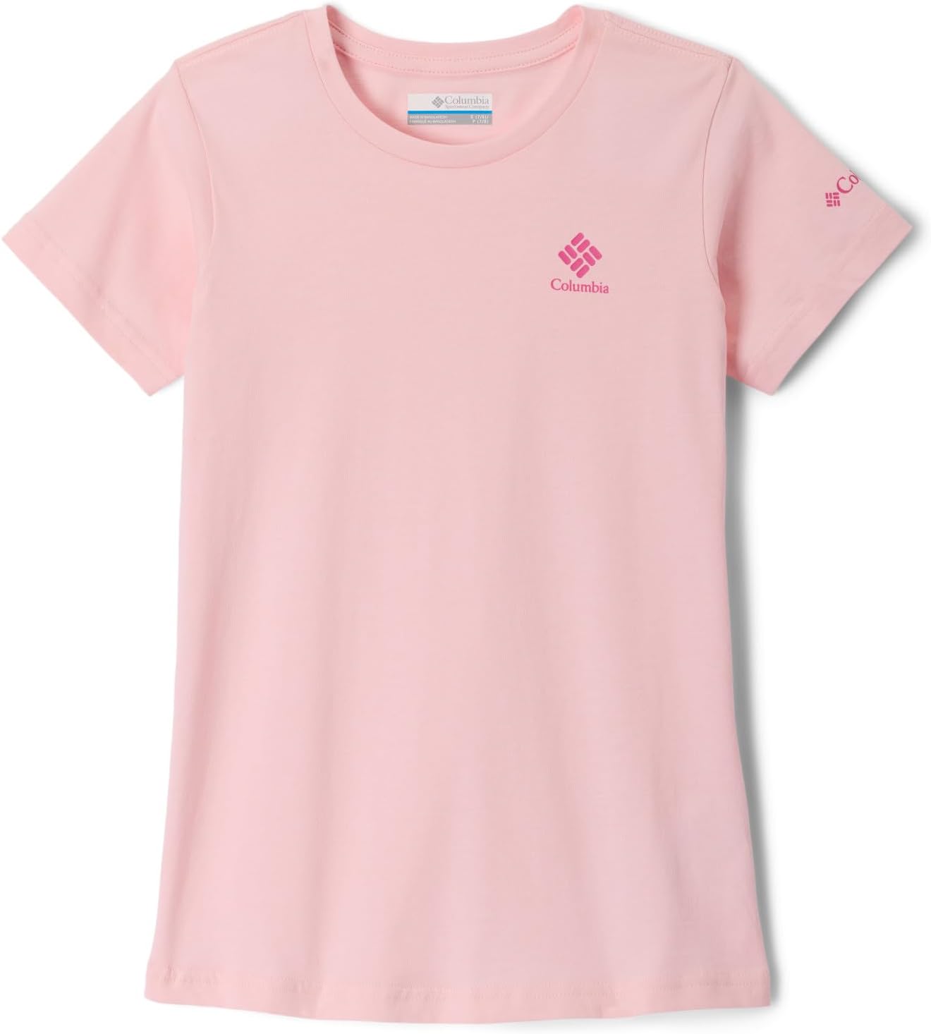 

Футболка с короткими рукавами и принтом «Mission Lake» от Columbia Girls, Satin Pink/Csc Stacked, Розовый, Футболка с короткими рукавами и принтом «Mission Lake» от Columbia Girls, Satin Pink/Csc Stacked