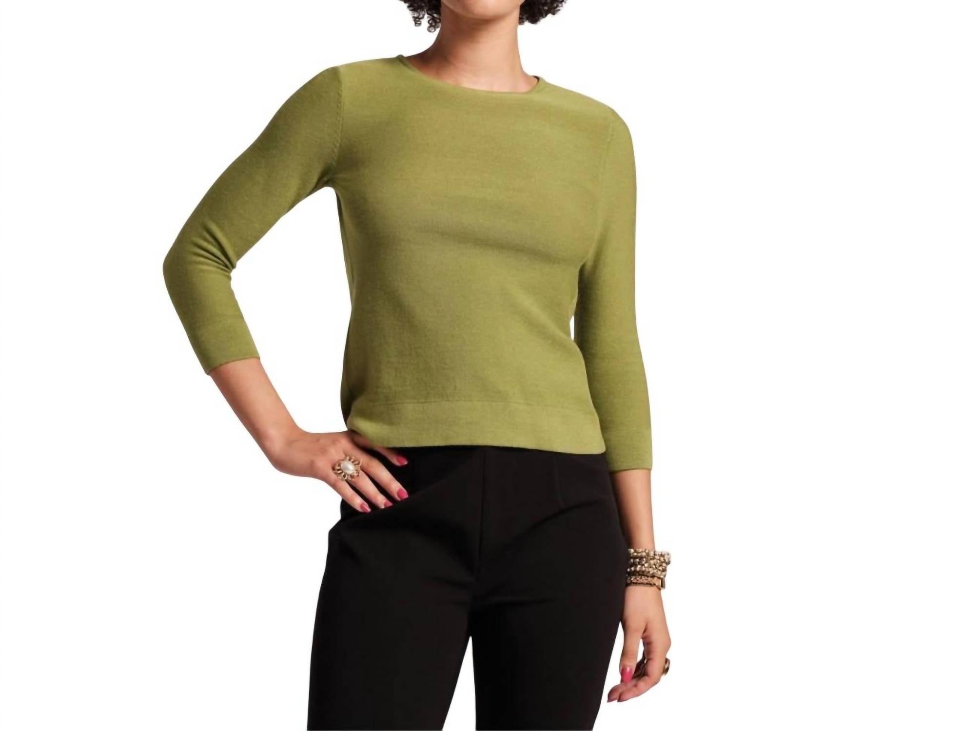 

Топ Rachel Knit в цвете Celery Frances Valentine