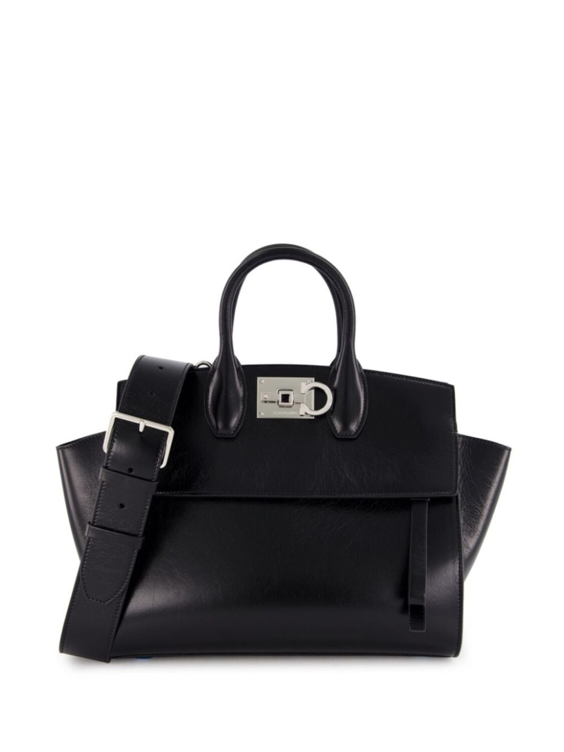 

Ferragamo маленькая сумка через плечо Studio, черный