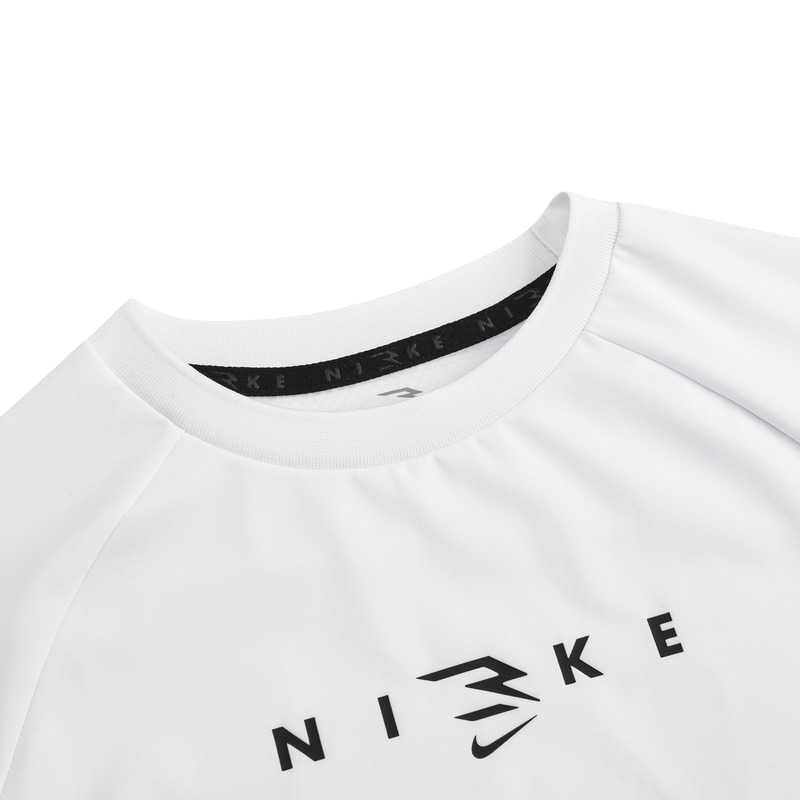 Nike Футболка dri fit белая для детей 3-7 лет — фото 4