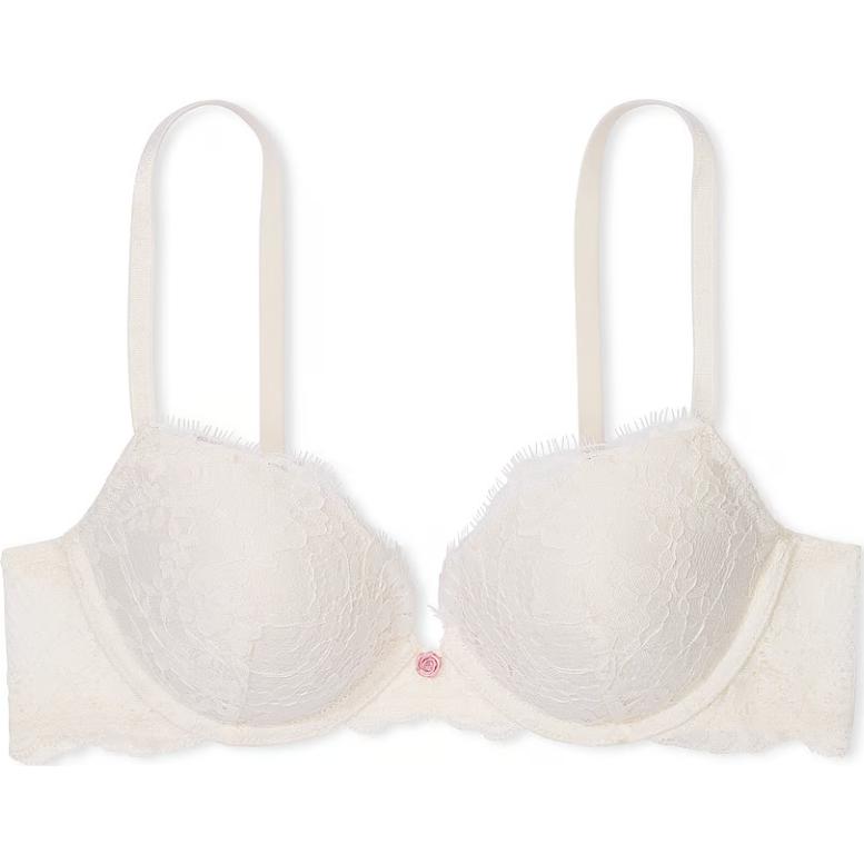 

Фантастическая коллекция Dream Angels кружевной бюстгальтер Push Up/Coconut White бюстгальтер женский Coconut White Victoria's Secret, Coconut белый/Coconut белый