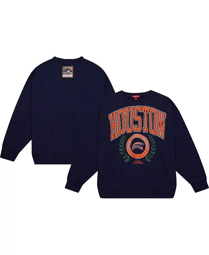 

Женская темно-синяя толстовка с логотипом Houston Astros Lt 2.0 Mitchell & Ness