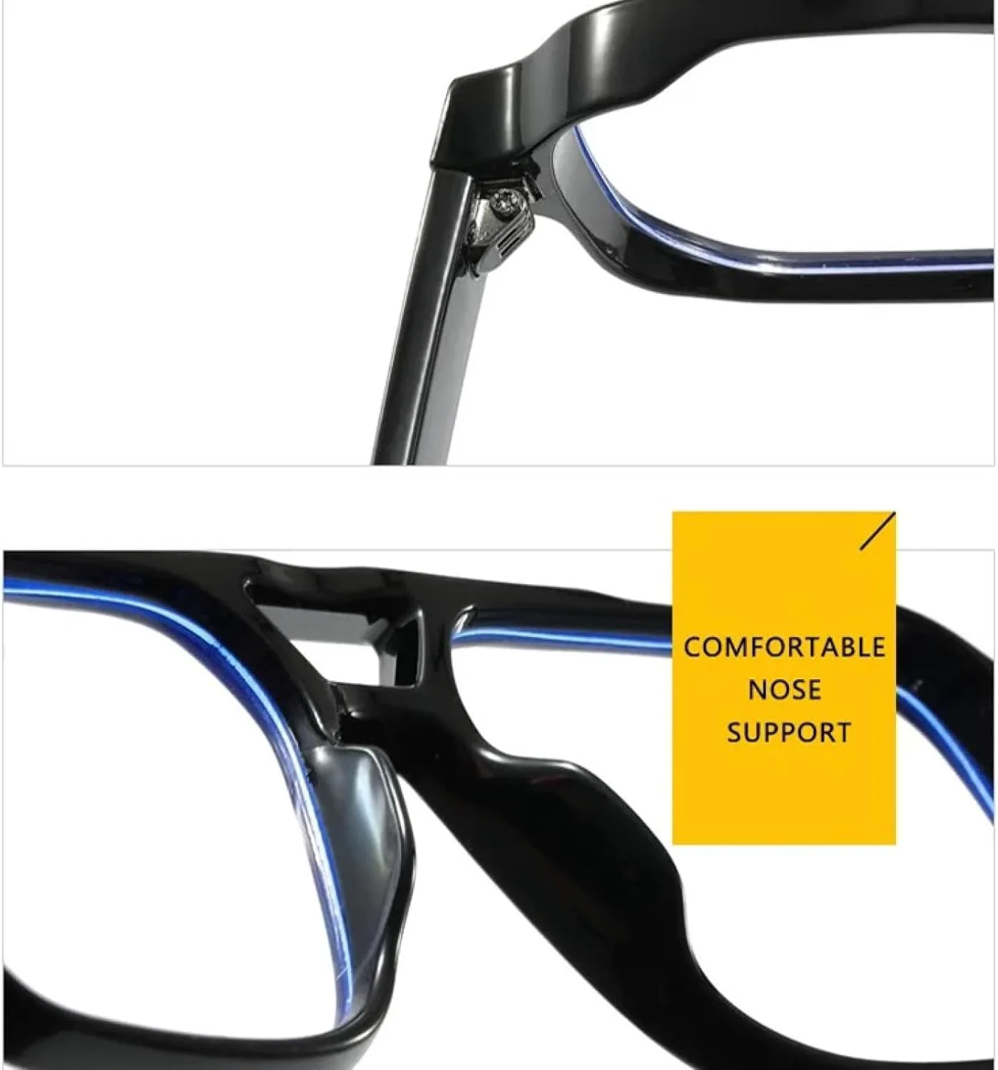 

Винтажные мужские солнцезащитные очки с двойной перемычкой, модная оправа, линзы цвета океана, женские модные очки с заклепками TVTBBVV, Champagne Champagne