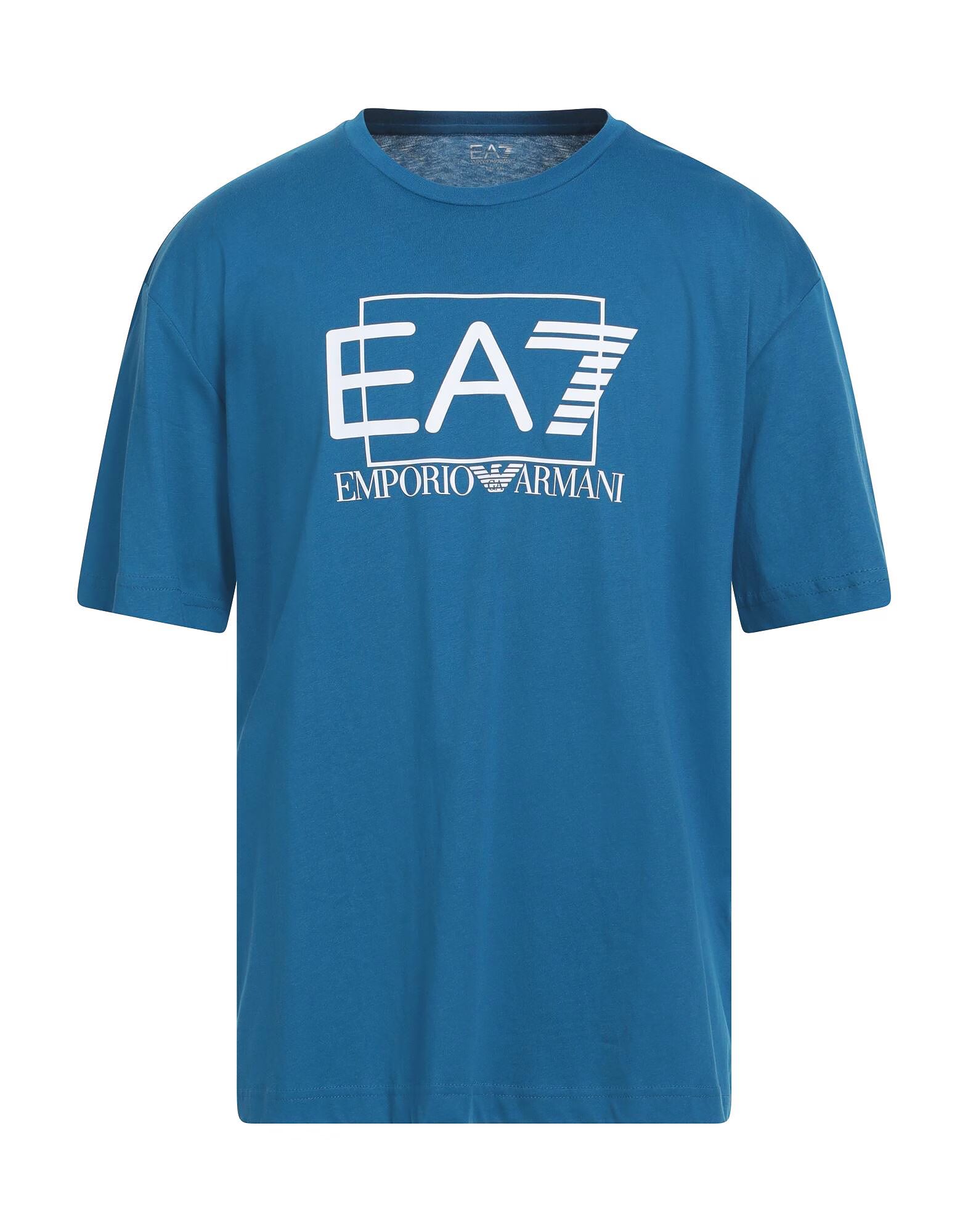 

Футболка Ea7, серо-синий