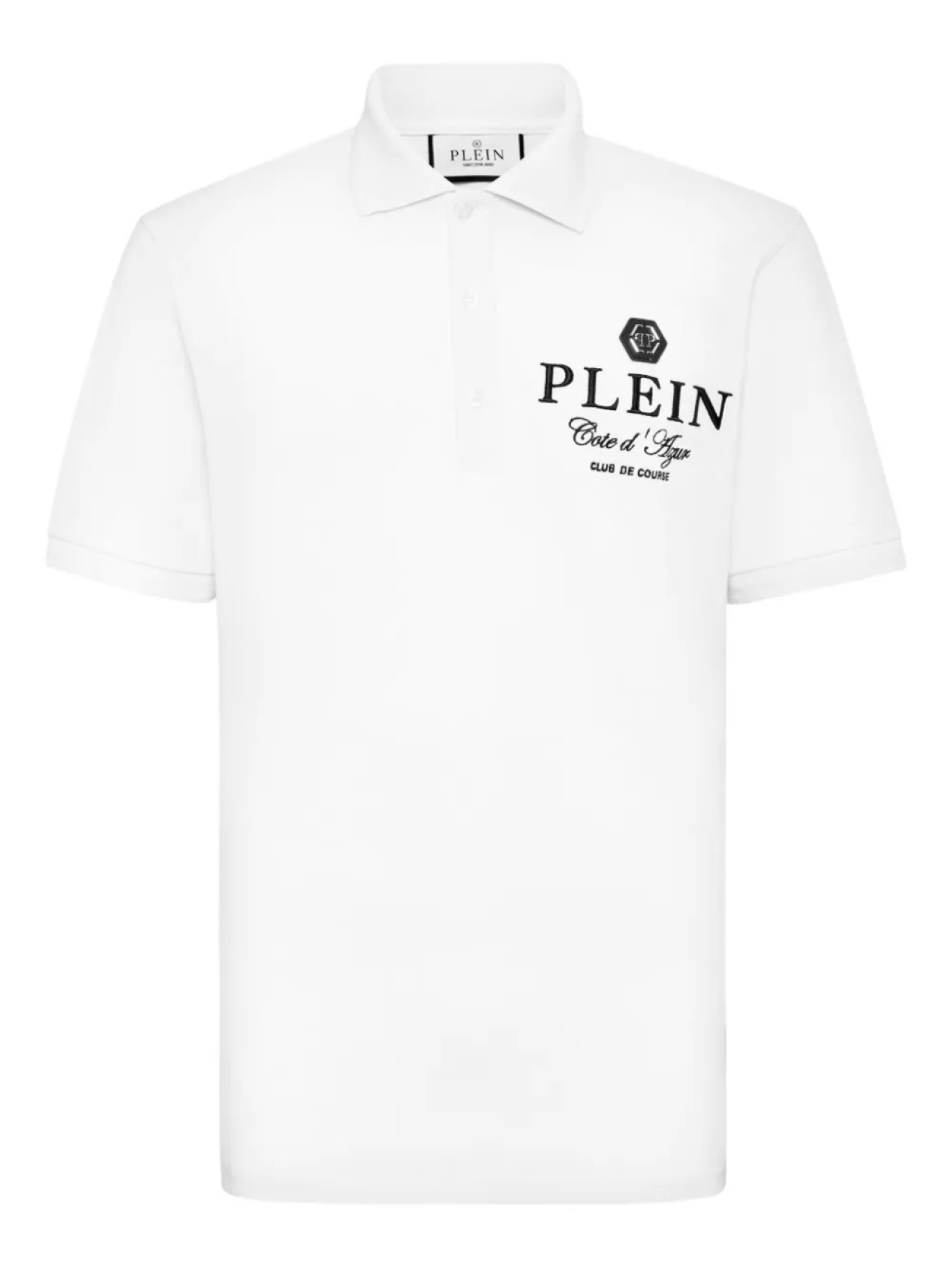 

Рубашка поло SS Club The Course Philipp Plein, белый