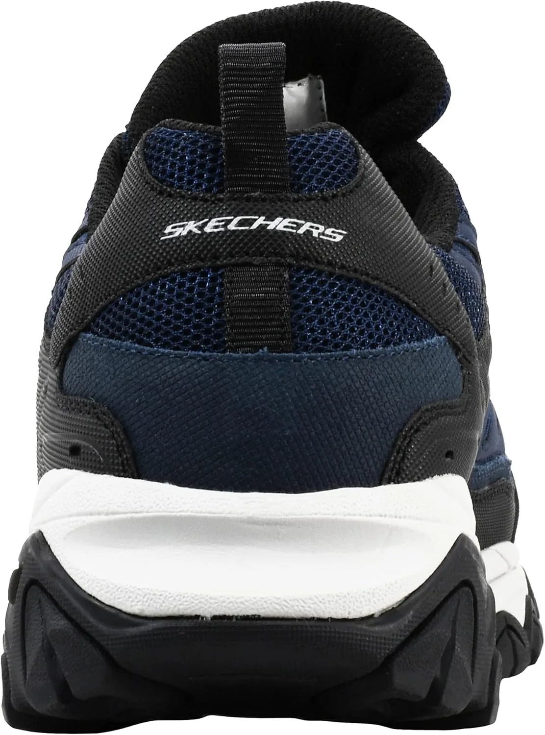 Мужские лоферы Skechers Afterburn, черный/серый — фото 3