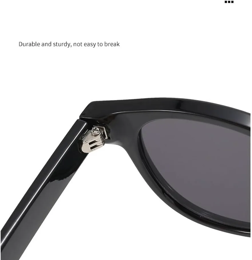 

Модные ретро круглые солнцезащитные очки для женщин с заклепками, мужские солнцезащитные очки UV400 в стиле панк с леопардовым принтом TVTBBVV, Black Blue