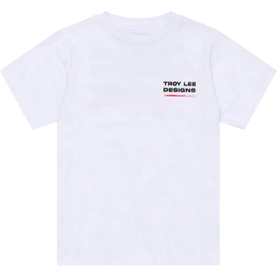 Футболка Youth Factory Troy Lee Designs, White — фото 2