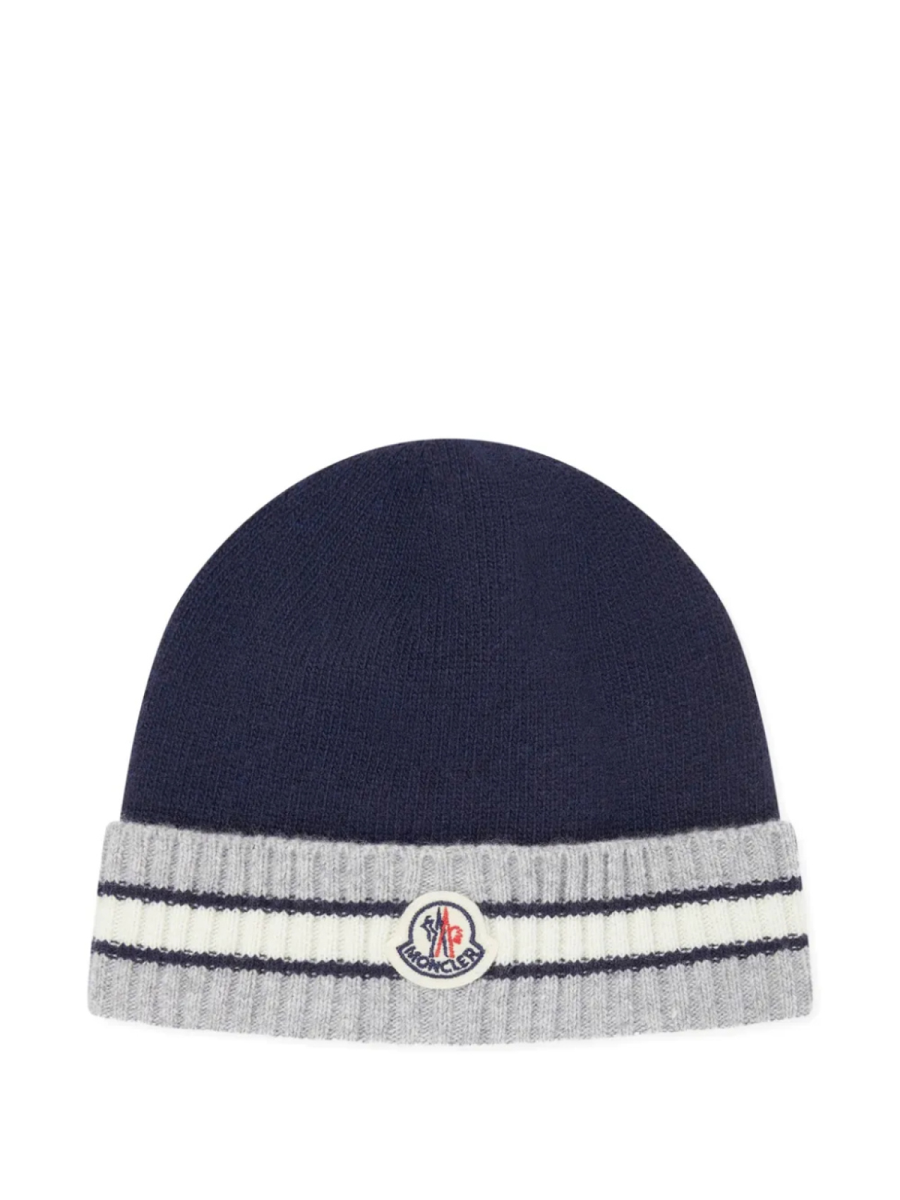 

Шапка из натуральной шерсти Moncler Enfant, синий