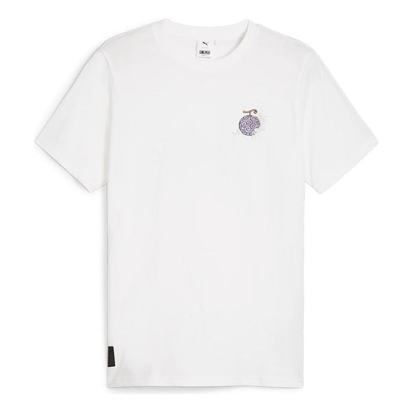 

Футболка x one piece graphic t-shirt 'white' Puma, белый