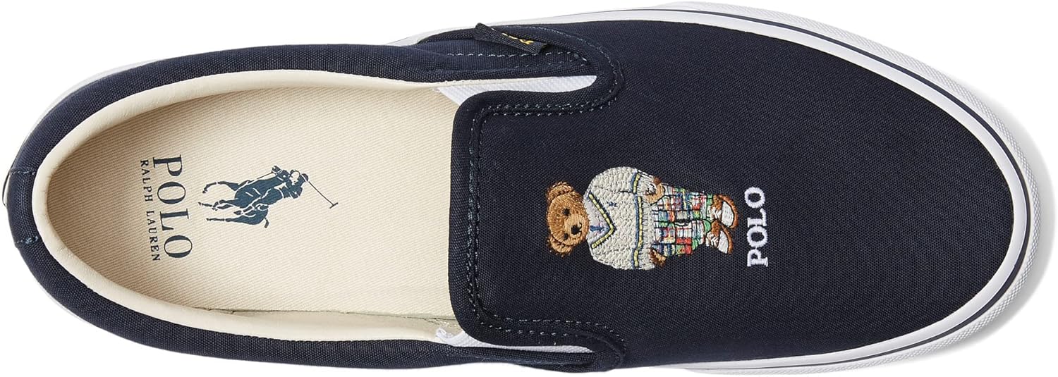 Кроссовки POLO RALPH LAUREN Men's Keaton Slip-On Loafers, Navy — фото 2