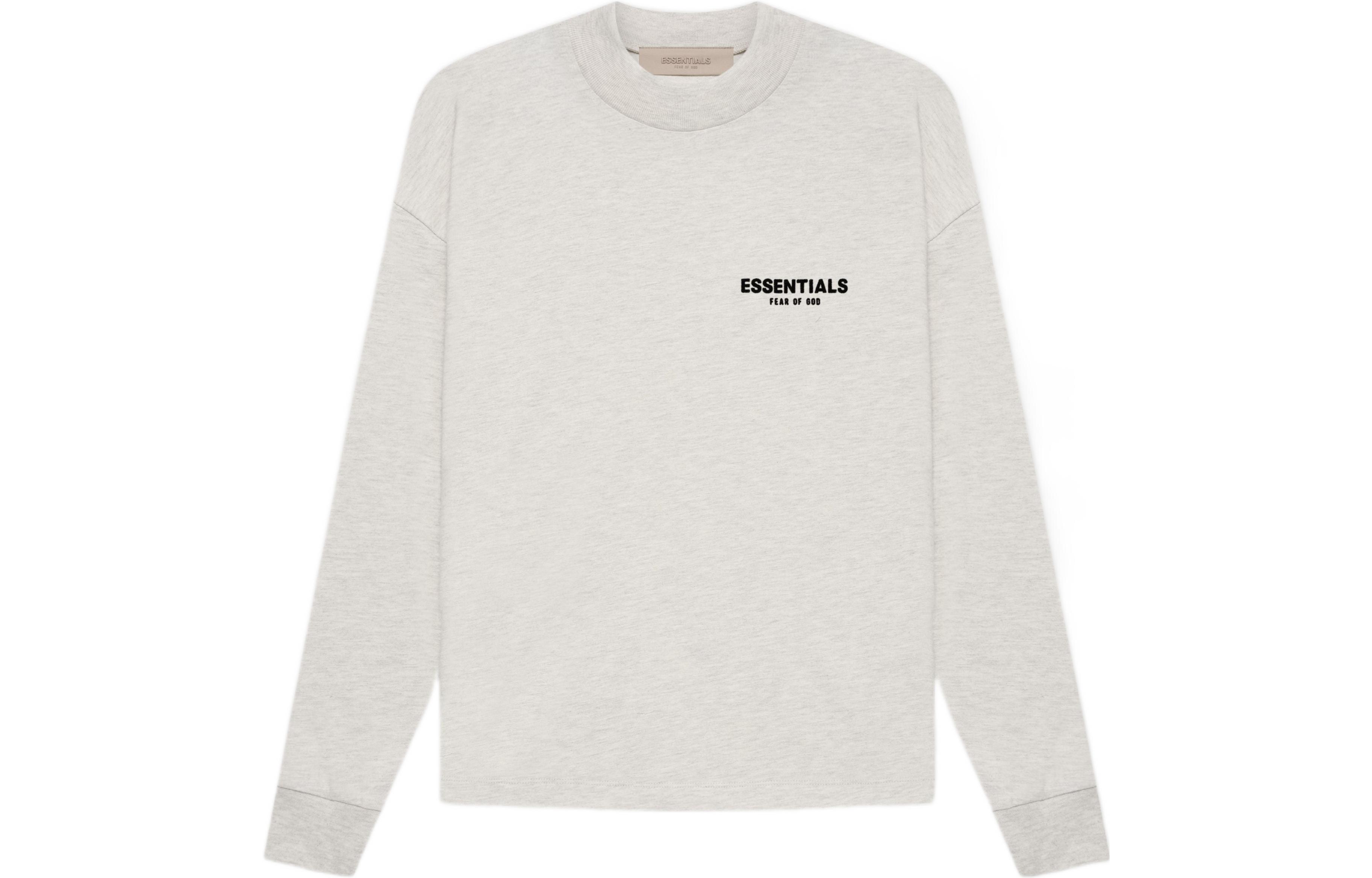 Футболка с длинными рукавами SS22 Fear Of God Essentials, светло-бежевый — фото 3