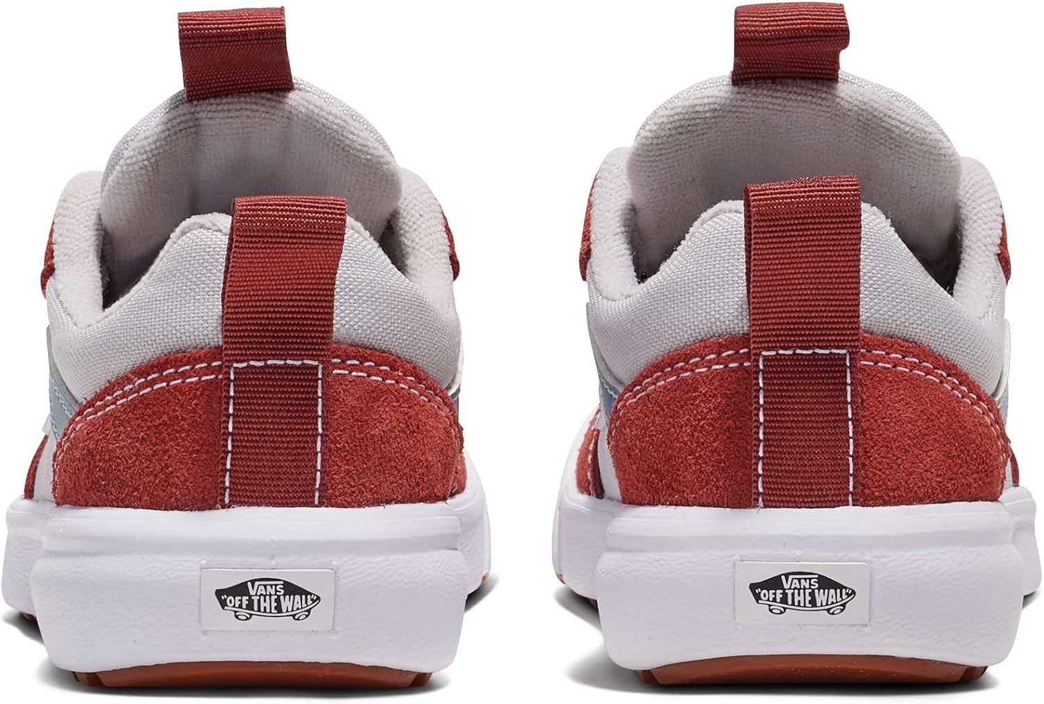 Кроссовки Vans для детей и подростков, Спортивная обувь для мальчиков и девочек для ходьбы, походов и моды, красный — фото 3