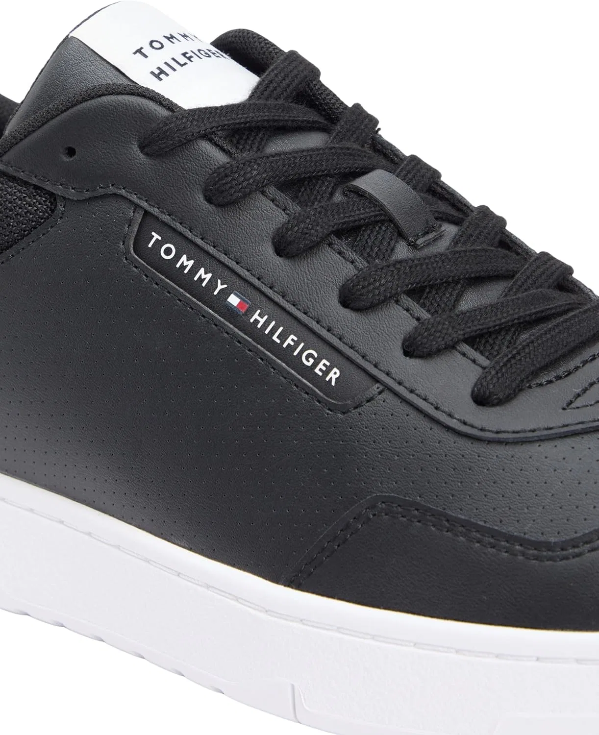 Мужские низкие кроссовки Tommy Hilfiger Basket Core Lite LTH Fm0fm05868, Black — фото 4