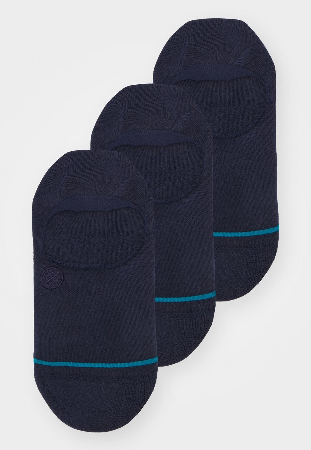 

Спортивные носки Icon No Show Unisex 3 Pack Stance, тёмно-синие