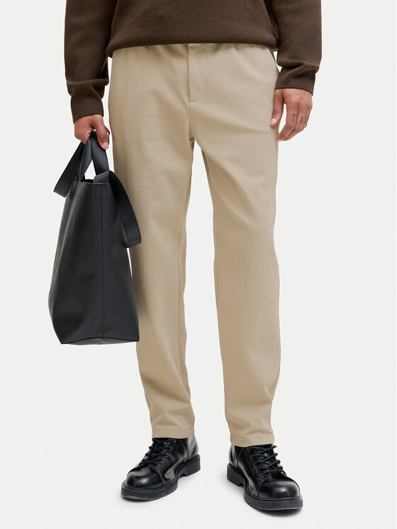 

Брюки из ткани tapered fit Ace Neo 12282533 Jack&Jones, бежевый