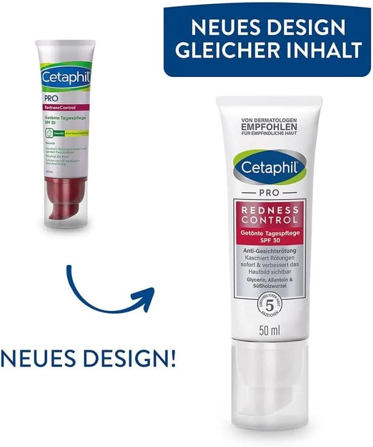 Крем для лица SPF CETAPHIL Тонирующий дневной Rednesscontrol — фото 2