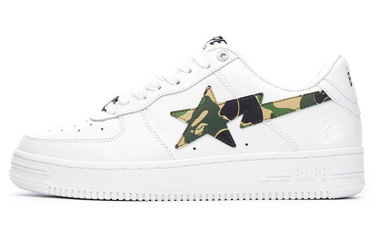 

Кроссовки A Bathing Ape Bape Sta ABC Camo Low Kaws белый, коричневый