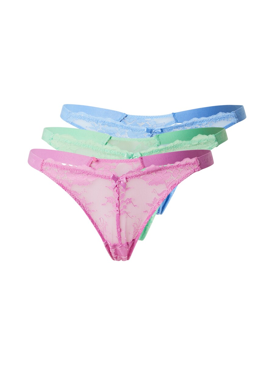 

Стринги Boux Avenue, цвет Light blue/Light green/Light pink