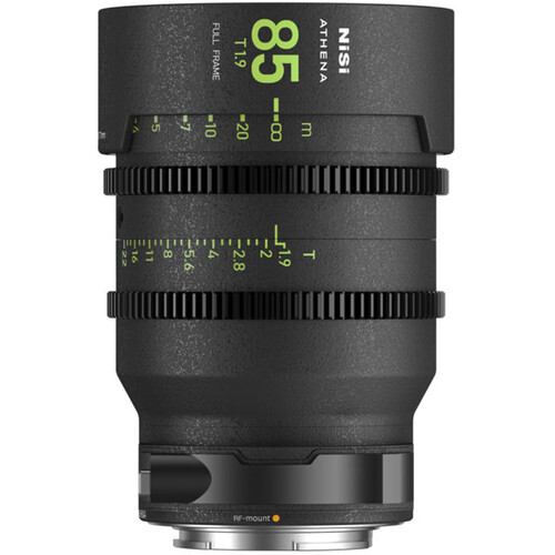 

Полнокадровый объектив NiSi ATHENA PRIME 85 мм T1.9 (крепление RF, вставной фильтр)