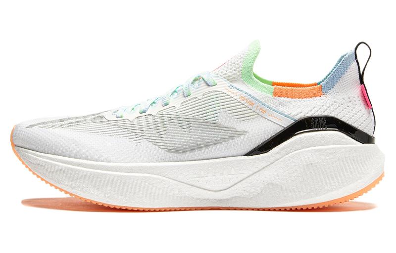 

LINING ЛиНинг ЮэИн 3.0 Про Амортизирующие Противоскользящие и Износостойкие Беговые Кроссовки с Отскоком Низкие Мужские Белые Зеленые Стандартный Белый/Бессмертный Фруктовый Зеленый